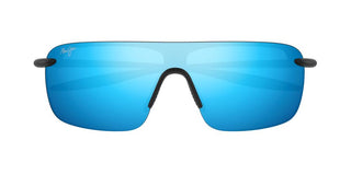 Maui Jim Palulu Mj0680s Unisex Black Shield Sunglasses