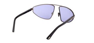 Tom Ford PARKER-02 FT 1399 unisex Ruthenium Geometric Sunglasses