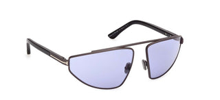 Tom Ford PARKER-02 FT 1399 unisex Ruthenium Geometric Sunglasses