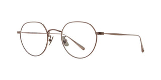 GARRETT LEIGHT PATRICK unisex Brown Round Eyeglasses
