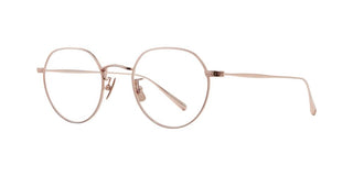 GARRETT LEIGHT PATRICK unisex Rose gold Round Eyeglasses
