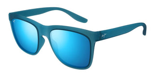 Maui Jim Pehu Mj0602s Unisex Blue Squared Sunglasses