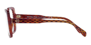 Michael Kors PERTH MK 4104U women Brown Geometric Eyeglasses