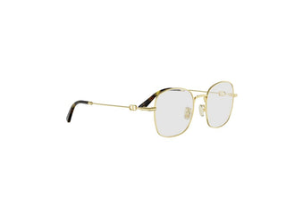 DIOR PETIT CDO S1U PETIT CDO S1U women Gold Squared Eyeglasses