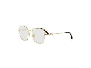 DIOR PETIT CDO S1U PETIT CDO S1U women Gold Squared Eyeglasses