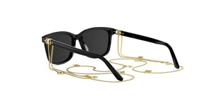 DIOR PETIT CD S2I + CHAIN men Black Geometric Sunglasses