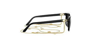 DIOR PETIT CD S2I + CHAIN men Black Geometric Sunglasses