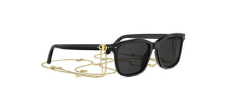 DIOR PETIT CD S2I + CHAIN men Black Geometric Sunglasses