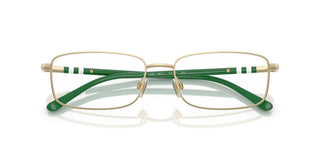 Polo Ralph Lauren Ph1235 Men Gold Rectangle Eyeglasses