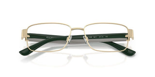 Polo Ralph Lauren Ph1239 Men Gold Rectangle Eyeglasses