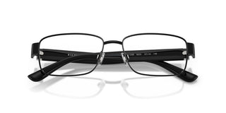 Polo Ralph Lauren Ph1239 Men Black Rectangle Eyeglasses