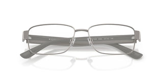 Polo Ralph Lauren Ph1239 Men Silver Rectangle Eyeglasses