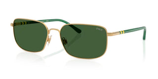 Polo Ralph Lauren Ph3159 Men Gold Squared Sunglasses