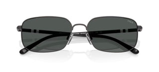 Polo Ralph Lauren Ph3159 Men Silver Squared Sunglasses