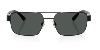 Polo Ralph Lauren Ph3161 Men Black Rectangle Sunglasses