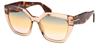 Tom Ford PHOEBE FT 0939 women Brown Geometric Sunglasses