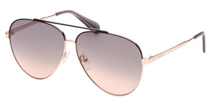 Max&Co. PHYLIA MO0007 women Gold Pilot Sunglasses