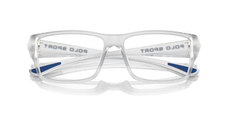 Polo Ralph Lauren Ph 2275u Men Transparent Rectangle Eyeglasses