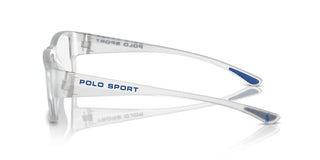 Polo Ralph Lauren Ph 2275u Men Transparent Rectangle Eyeglasses