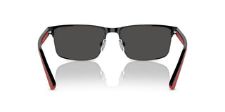 Polo Ralph Lauren Ph 3155 Men Black Rectangle Sunglasses