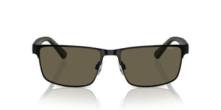 Polo Ralph Lauren Ph 3155 Men Black Rectangle Sunglasses