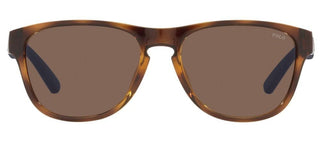 Polo Ralph Lauren PH 4180U unisex Havana Squared Sunglasses