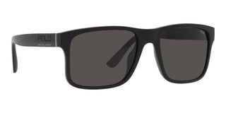 Polo Ralph Lauren PH 4195U men Black Geometric Sunglasses