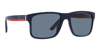 Polo Ralph Lauren PH 4195U men Blue Geometric Sunglasses