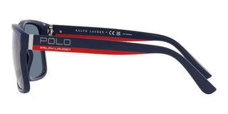 Polo Ralph Lauren PH 4195U men Blue Geometric Sunglasses
