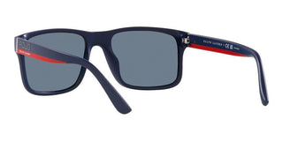 Polo Ralph Lauren PH 4195U men Blue Geometric Sunglasses