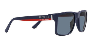 Polo Ralph Lauren PH 4195U men Blue Geometric Sunglasses