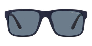 Polo Ralph Lauren PH 4195U men Blue Geometric Sunglasses