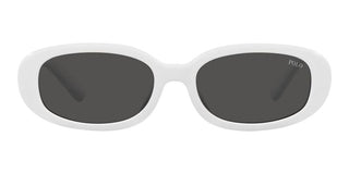 Polo Ralph Lauren PH 4198U women White Geometric Sunglasses