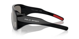 Polo Ralph Lauren Ph 4215u Men Black Shield Sunglasses