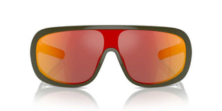 Polo Ralph Lauren Ph 4215u Men Green Shield Sunglasses