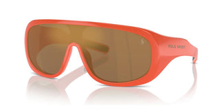 Polo Ralph Lauren Ph 4215u Men Orange Shield Sunglasses