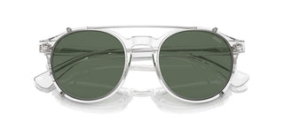 Polo Ralph Lauren PH 4218 WITH CLIP-ON men Transparent Round Sunglasses