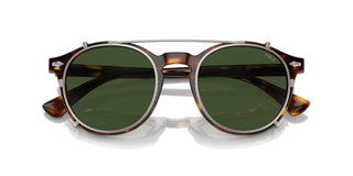 Polo Ralph Lauren Ph 4218 With Clip-on Men Havana Round Sunglasses