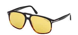 Tom Ford PIERRE-02 FT 1000 men Brown Pilot Sunglasses