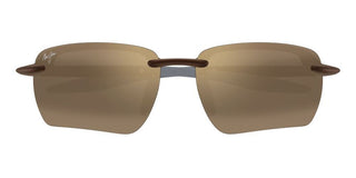 Maui Jim PI'O MJ0336S unisex Brown Geometric Sunglasses