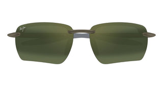 Maui Jim Pi'o Mj0336s Unisex Brown Geometric Sunglasses