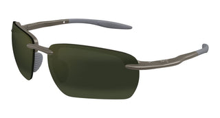 Maui Jim Pi'o Mj0336s Unisex Brown Geometric Sunglasses