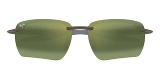 Maui Jim PI'O MJ0336S unisex Brown Geometric Sunglasses