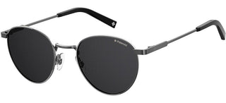 Polaroid PLD 2082/S/X men Ruthenium Round Sunglasses