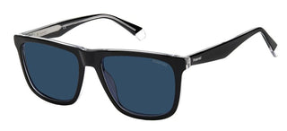 Polaroid PLD 2102/S/X men Black Squared Sunglasses