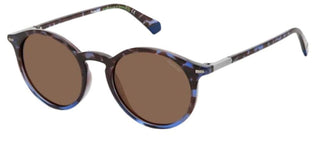 Polaroid PLD 2116/S unisex Havana Oval Sunglasses