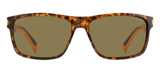 Polaroid PLD 2121/S men Havana Rectangle Sunglasses