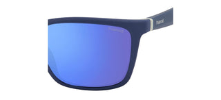 Polaroid PLD 2126/S men Blue Squared Sunglasses