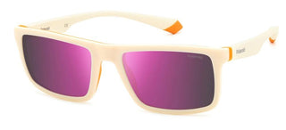 Polaroid PLD 2134/S men White Squared Sunglasses