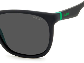 Polaroid PLD 2140/S unisex Black Squared Sunglasses